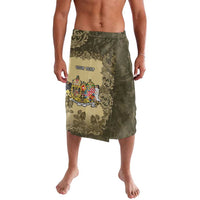 Personalized Austria-Hungary Lavalava Angel Holding A Flag Vintage Style - Wonder Print Shop