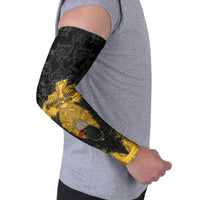 Personalized German Empire Arm Sleeves Imperial Black Eagle With Baroque Patterns - Wonder Print Shop