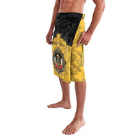 Personalized German Empire Lavalava Imperial Black Eagle With Baroque Patterns - Wonder Print Shop