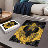 German Empire Puzzle Imperial Black Eagle With Baroque Patterns - Wonder Print Shop