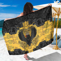 German Empire Sarong Imperial Black Eagle With Baroque Patterns - Wonder Print Shop