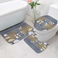 Ankh Egypt Bathroom Set Egyptian Lotus Flowers