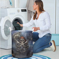 Pirates Skull Laundry Basket Kraken Sea Monster Tentacles Deep Legend