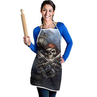 Pirates Skull Apron Kraken Sea Monster Tentacles Deep Legend