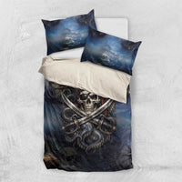 Pirates Skull Bedding Set Kraken Sea Monster Tentacles Deep Legend