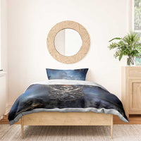 Pirates Skull Bedding Set Kraken Sea Monster Tentacles Deep Legend