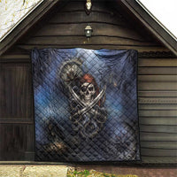 Pirates Skull Quilt Kraken Sea Monster Tentacles Deep Legend