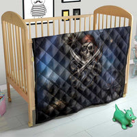 Pirates Skull Quilt Kraken Sea Monster Tentacles Deep Legend