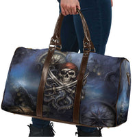 Pirates Skull Travel Bag Kraken Sea Monster Tentacles Deep Legend