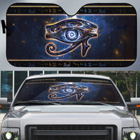 Egypt Eye Of Ra Auto Sun Shade Galaxy Zodiac Universe