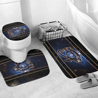 Egypt Eye Of Ra Bathroom Set Galaxy Zodiac Universe