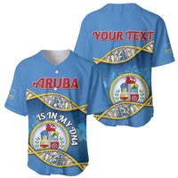 Personalized Aruba Is In My DNA Baseball Jersey - Wonder Print Shop