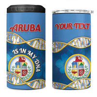 Personalized Aruba Is In My DNA 4 in 1 Can Cooler Tumbler - Wonder Print Shop