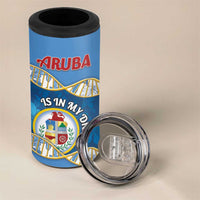 Personalized Aruba Is In My DNA 4 in 1 Can Cooler Tumbler - Wonder Print Shop