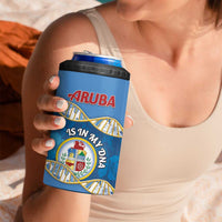 Personalized Aruba Is In My DNA 4 in 1 Can Cooler Tumbler - Wonder Print Shop