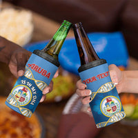 Personalized Aruba Is In My DNA 4 in 1 Can Cooler Tumbler - Wonder Print Shop