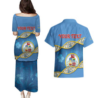Personalized Aruba Is In My DNA Couples Matching Puletasi and Hawaiian Shirt - Wonder Print Shop