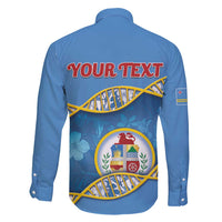 Personalized Aruba Is In My DNA Family Matching Mermaid Dress and Hawaiian Shirt - Wonder Print Shop