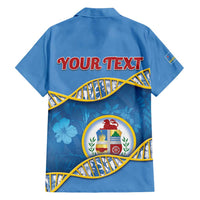 Personalized Aruba Is In My DNA Family Matching Puletasi and Hawaiian Shirt - Wonder Print Shop