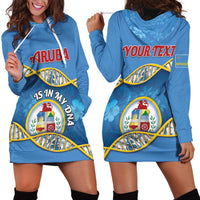 Personalized Aruba Is In My DNA Hoodie Dress - Wonder Print Shop
