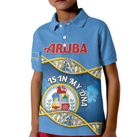 Personalized Aruba Is In My DNA Kid Polo Shirt - Wonder Print Shop