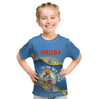 Personalized Aruba Is In My DNA Kid T Shirt - Wonder Print Shop