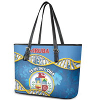 Aruba Is In My DNA Leather Tote Bag - Wonder Print Shop