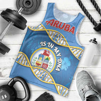 Personalized Aruba Is In My DNA Men Tank Top - Wonder Print Shop