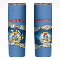 Personalized Aruba Is In My DNA Skinny Tumbler - Wonder Print Shop