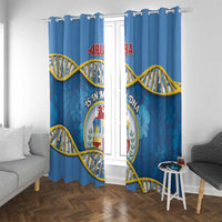 Aruba Is In My DNA Window Curtain - Wonder Print Shop