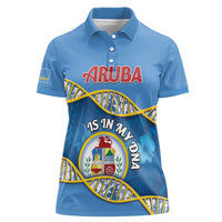 Personalized Aruba Is In My DNA Women Polo Shirt - Wonder Print Shop