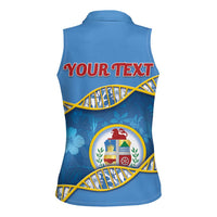 Personalized Aruba Is In My DNA Women Sleeveless Polo Shirt - Wonder Print Shop
