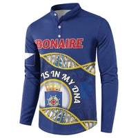 Personalized Bonaire Is In My DNA Button Sweatshirt - Wonder Print Shop