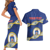 Personalized Bonaire Is In My DNA Couples Matching Short Sleeve Bodycon Dress and Hawaiian Shirt - Wonder Print Shop