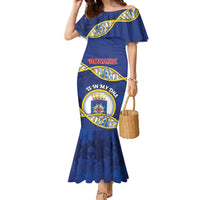 Personalized Bonaire Is In My DNA Family Matching Mermaid Dress and Hawaiian Shirt - Wonder Print Shop