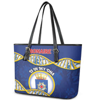 Bonaire Is In My DNA Leather Tote Bag - Wonder Print Shop