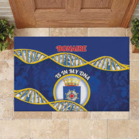 Bonaire Is In My DNA Rubber Doormat - Wonder Print Shop