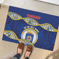 Bonaire Is In My DNA Rubber Doormat - Wonder Print Shop