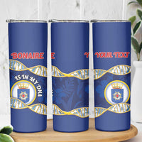 Personalized Bonaire Is In My DNA Skinny Tumbler - Wonder Print Shop