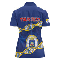 Personalized Bonaire Is In My DNA Women Polo Shirt - Wonder Print Shop