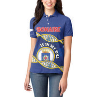 Personalized Bonaire Is In My DNA Women Polo Shirt - Wonder Print Shop