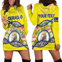 Personalized Curacao Is In My DNA Hoodie Dress - Wonder Print Shop