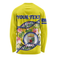 Personalized Curacao Is In My DNA Long Sleeve Shirt - Wonder Print Shop