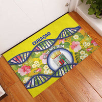 Curacao Is In My DNA Rubber Doormat - Wonder Print Shop