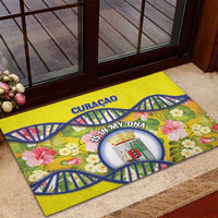 Curacao Is In My DNA Rubber Doormat - Wonder Print Shop