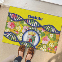 Curacao Is In My DNA Rubber Doormat - Wonder Print Shop