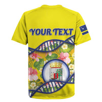 Personalized Curacao Is In My DNA Rugby Jersey - Wonder Print Shop