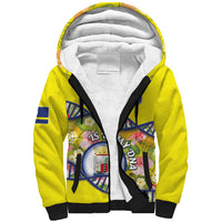 Personalized Curacao Is In My DNA Sherpa Hoodie - Wonder Print Shop