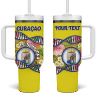 Personalized Curacao Is In My DNA Tumbler With Handle - Wonder Print Shop