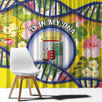 Curacao Is In My DNA Window Curtain - Wonder Print Shop